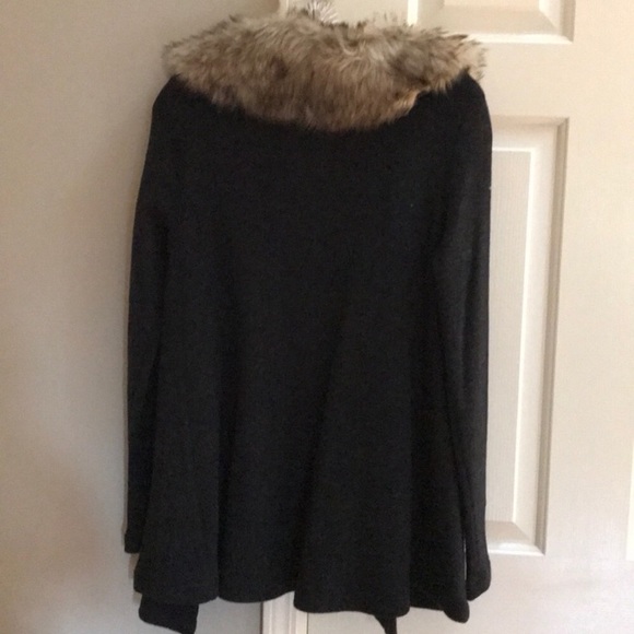 Anthro fir trimmed sweater - Picture 2 of 5